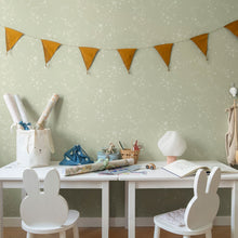 29022 Stjärnhimlen Green Wallpaper by Galerie