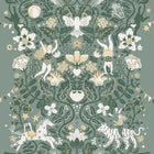 29027 Cirkus Green Wallpaper by Galerie