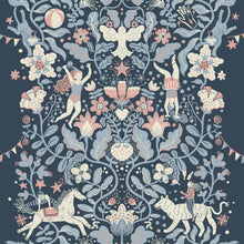29028 Cirkus Blue Wallpaper by Galerie