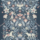 Cirkus Blue Resan Wallpaper by Galerie