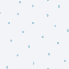 Spotty Blue Bambino Wallpaper by Galerie