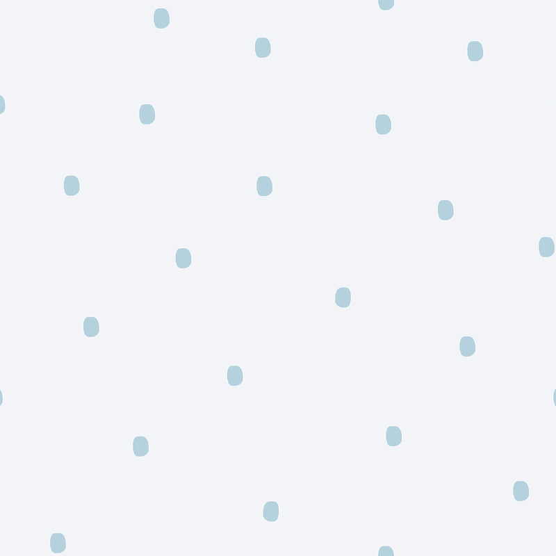 Spotty Blue Bambino Wallpaper by Galerie