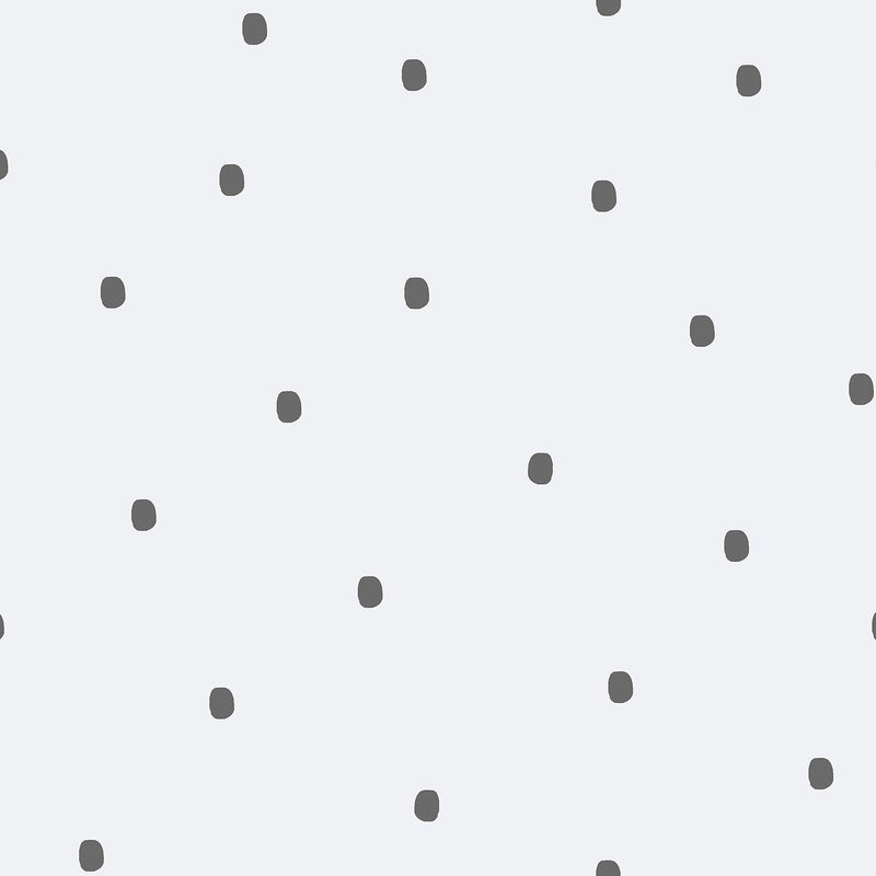 Spotty Black Bambino Wallpaper by Galerie