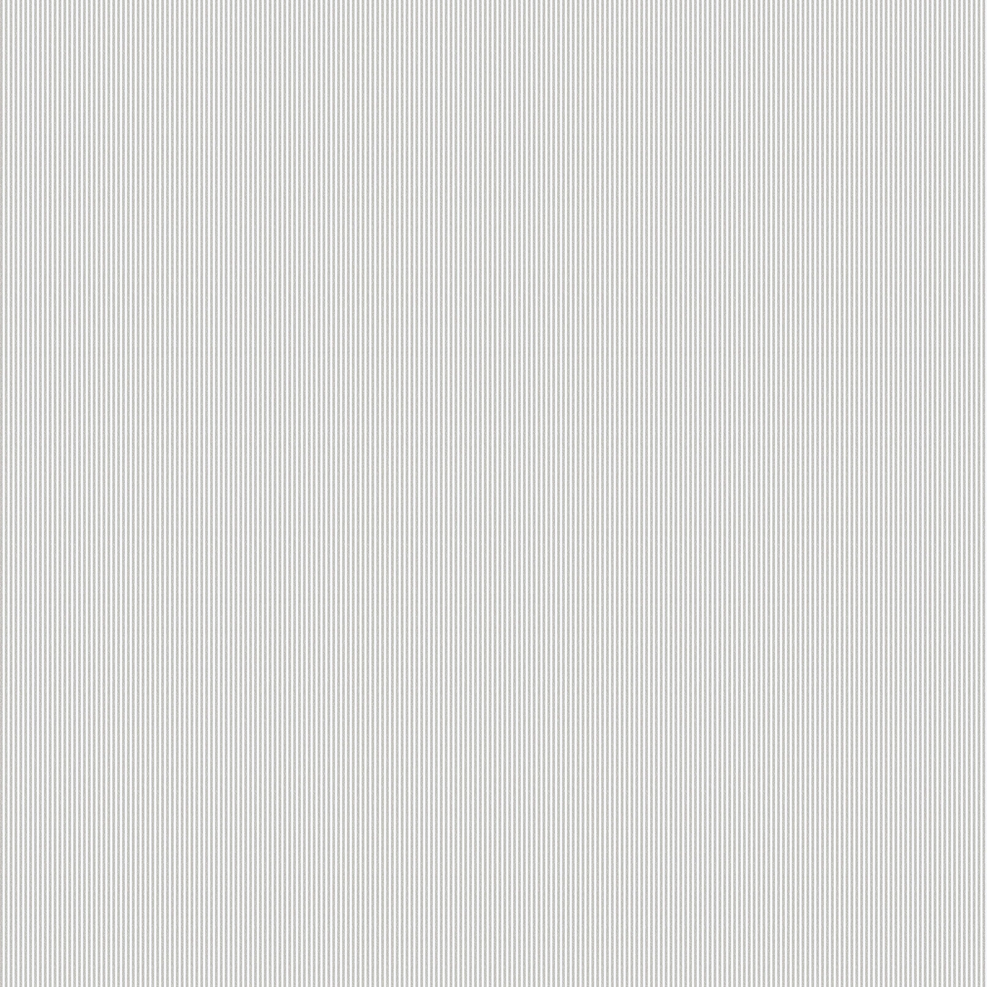 Tiny Stripes Grey Bambino Wallpaper by Galerie