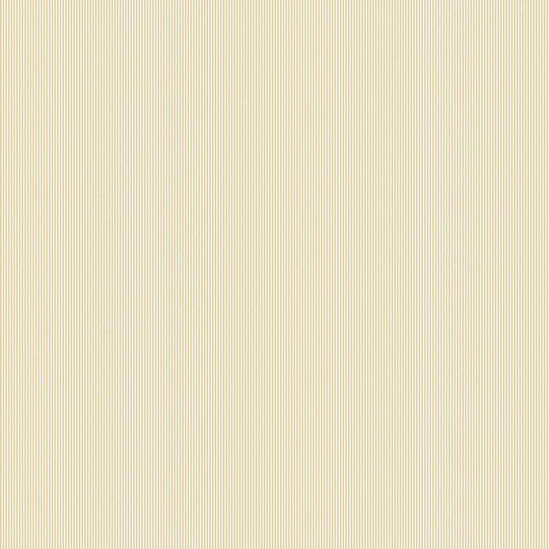 Tiny Stripes Beige/Ocre Bambino Wallpaper by Galerie