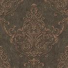 292001 Vintage Valdina Bronze Arthouse Wallpaper