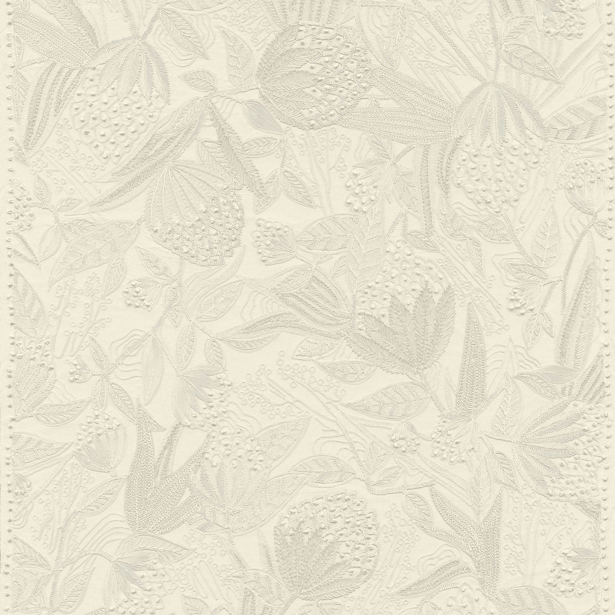 29201 Eclosion Ivory Allures Wallpaper by Arte