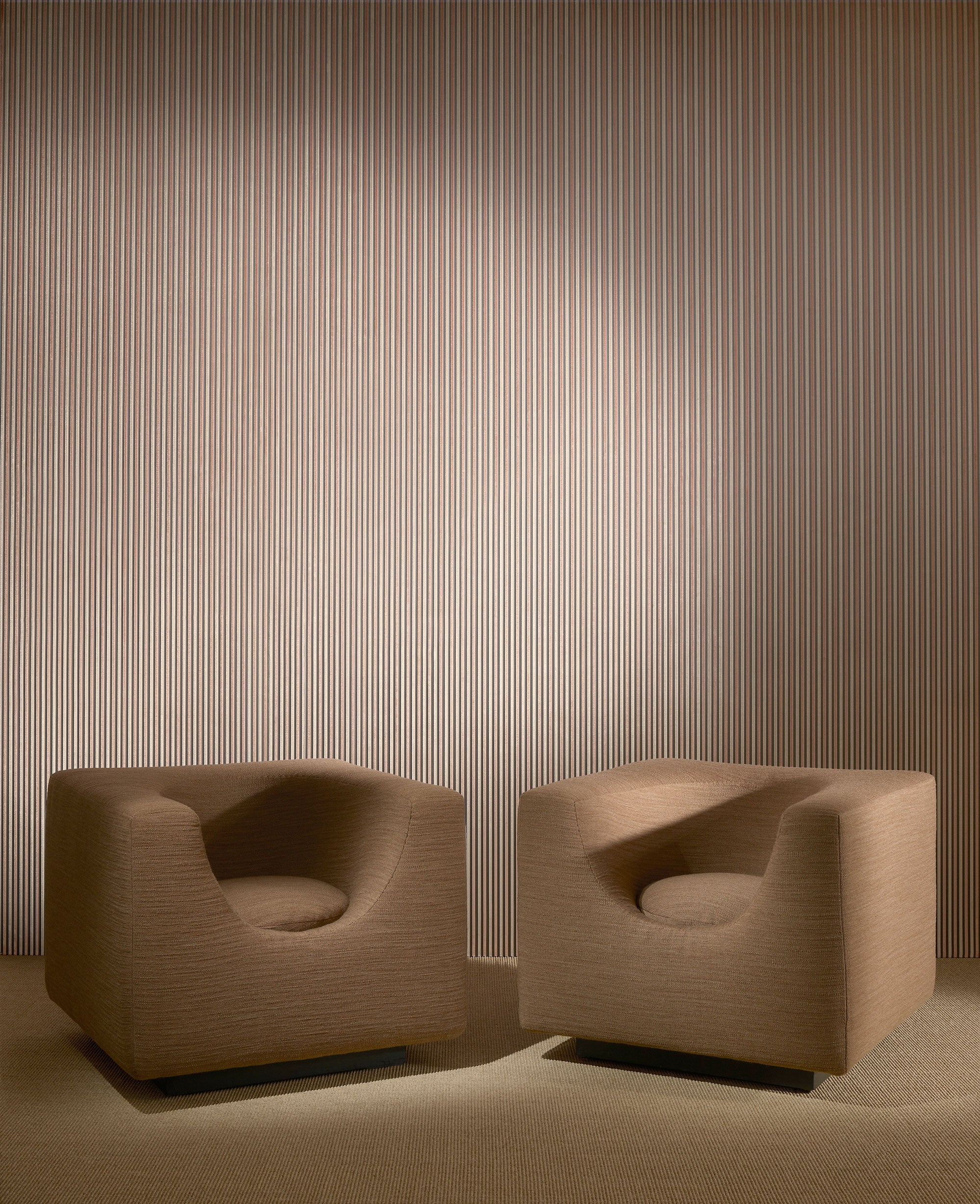 29224 Galon Stone Terracotta Allures Wallpaper by Arte