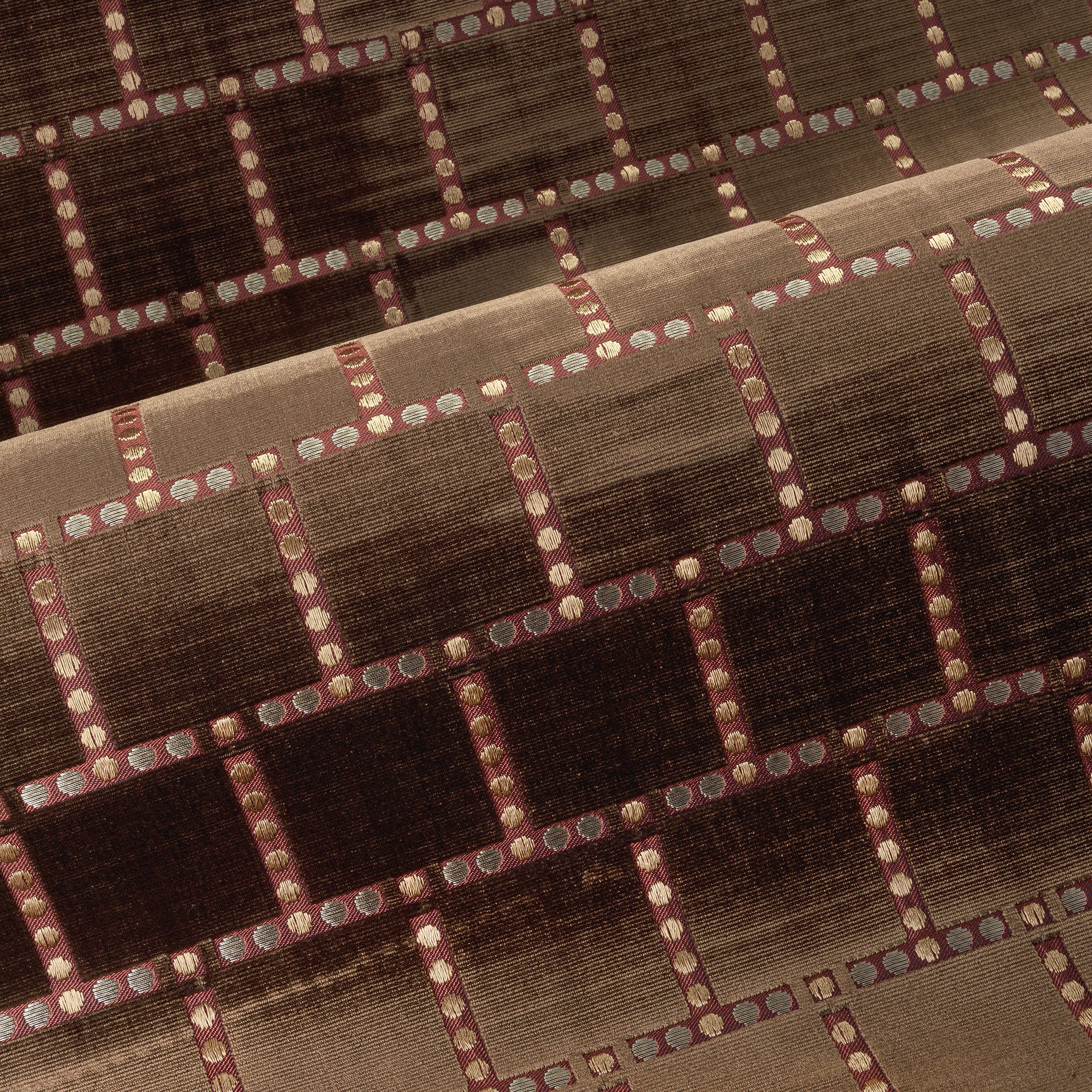 29240 Cabochon Mocha Allures Wallpaper by Arte