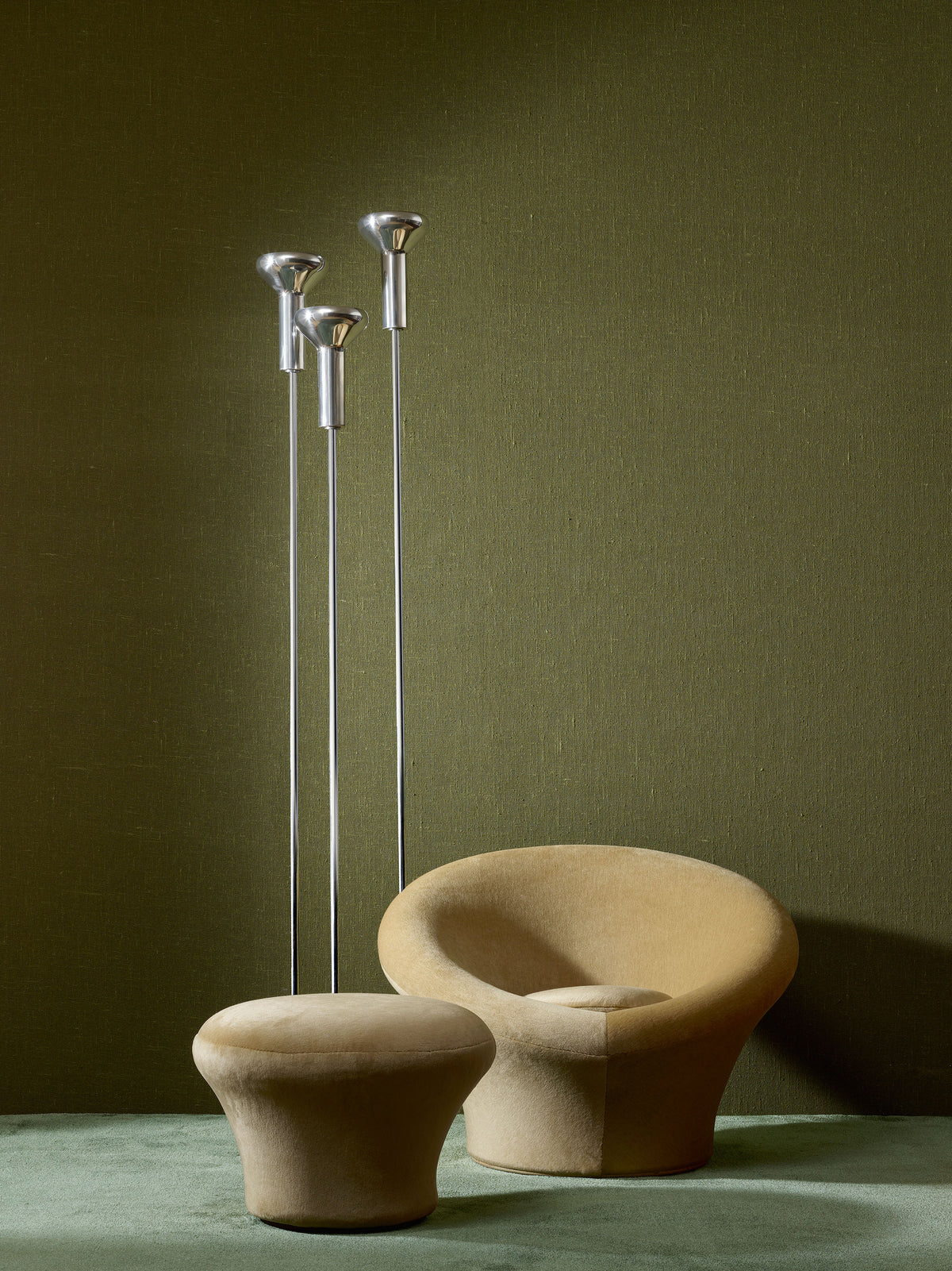 Etamine Oregano Allures Wallpaper by Arte
