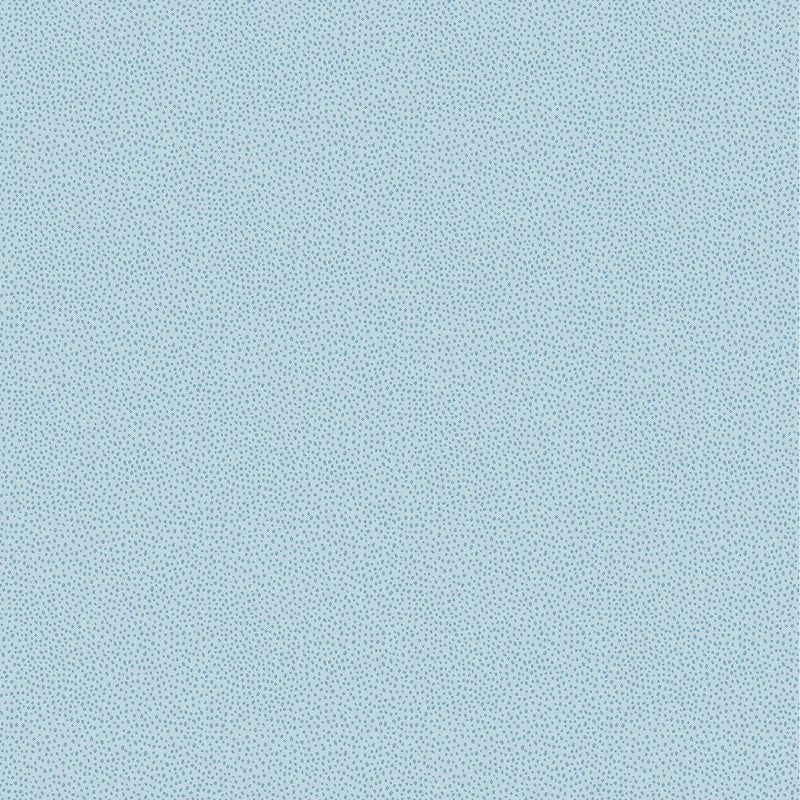 Dropy Plain Blue Bambino Wallpaper by Galerie