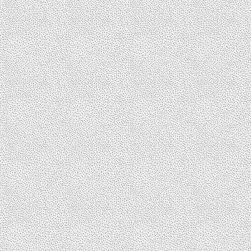 Dropy Plain White/Black Bambino Wallpaper by Galerie