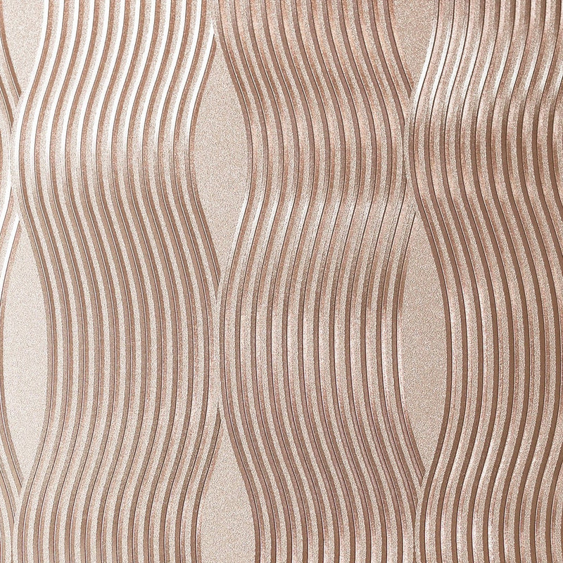 294500 Foil Wave Vintage Foils and Metallics Wallpaper By Arthouse
