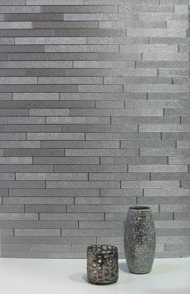 294600 Foil Slate Vintage Foils and Metallics Wallpaper By Arthouse