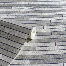 294600 Foil Slate Vintage Foils and Metallics Wallpaper By Arthouse