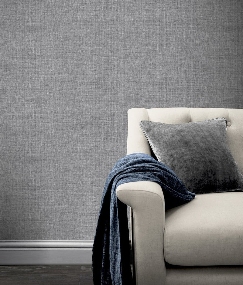 295000 Country Plain Charcoal Wallpaper By Arthouse