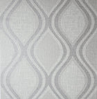 295101 Ogee Curve Grey Wallpaper By Arthouse