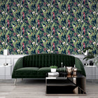 297106 Pretty Polly Navy Wallpaper By Arthouse