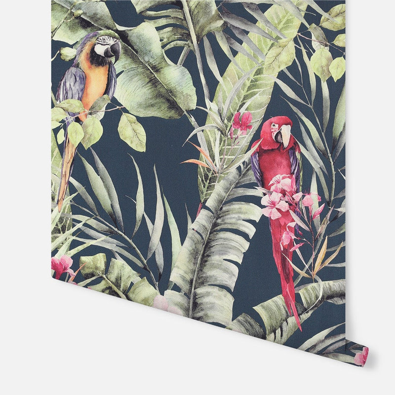 297106 Pretty Polly Navy Wallpaper By Arthouse