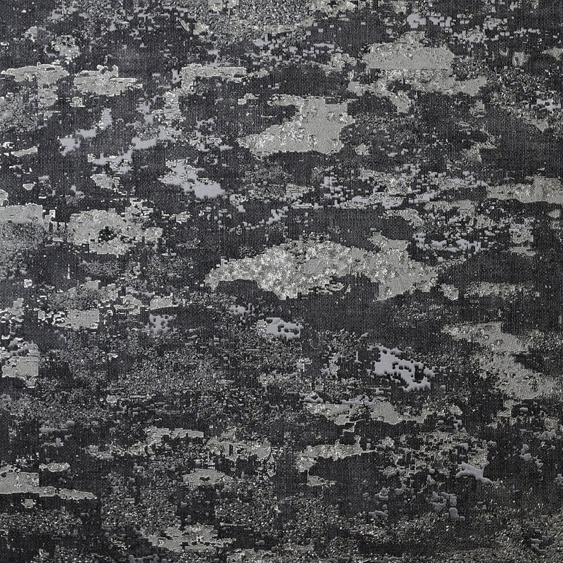 297600 Patina Charcoal and Silver Wallpaper By Arthouse