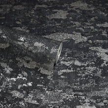 297600 Patina Charcoal and Silver Wallpaper By Arthouse