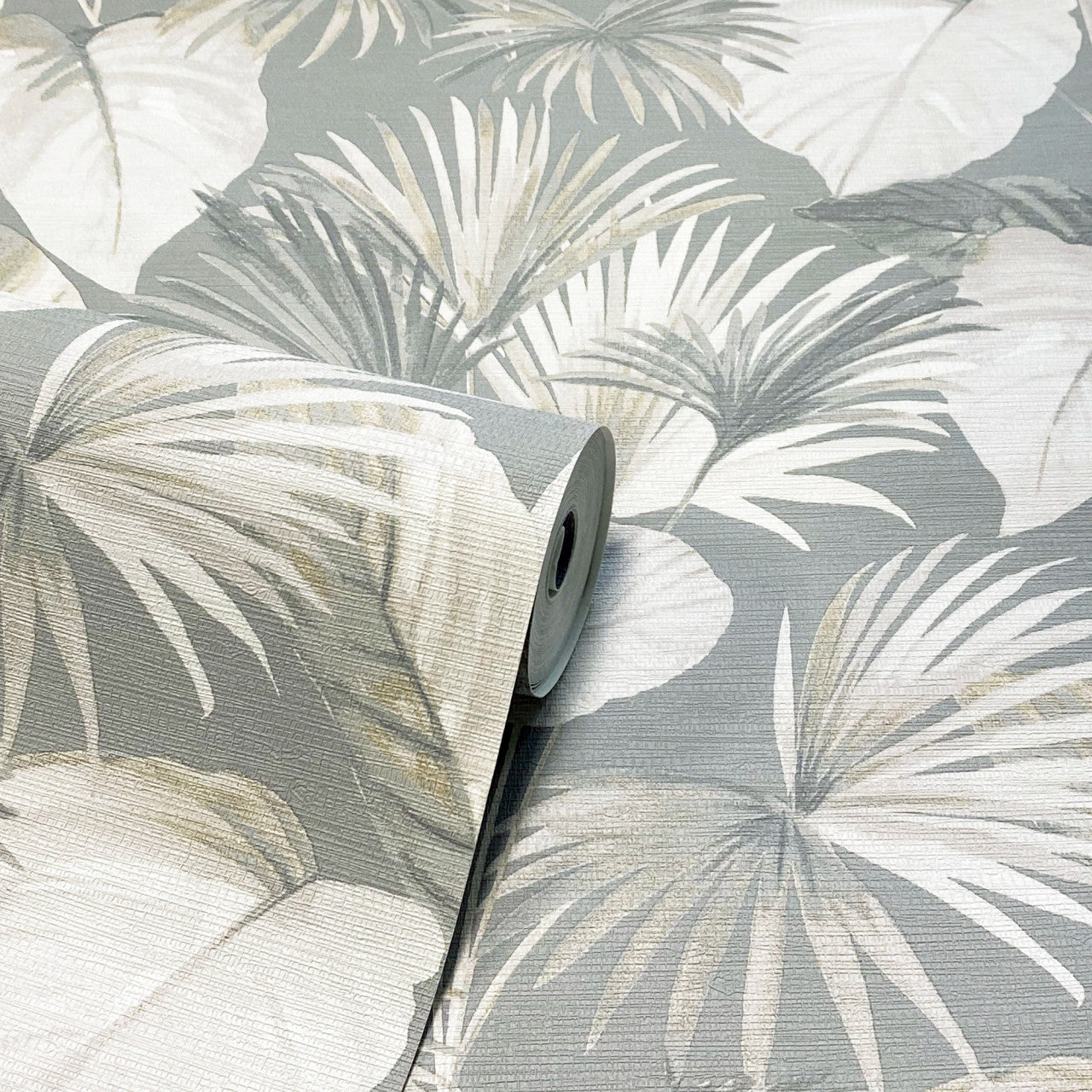 298606 Palm Grove Grey Wallpaper By Arthouse