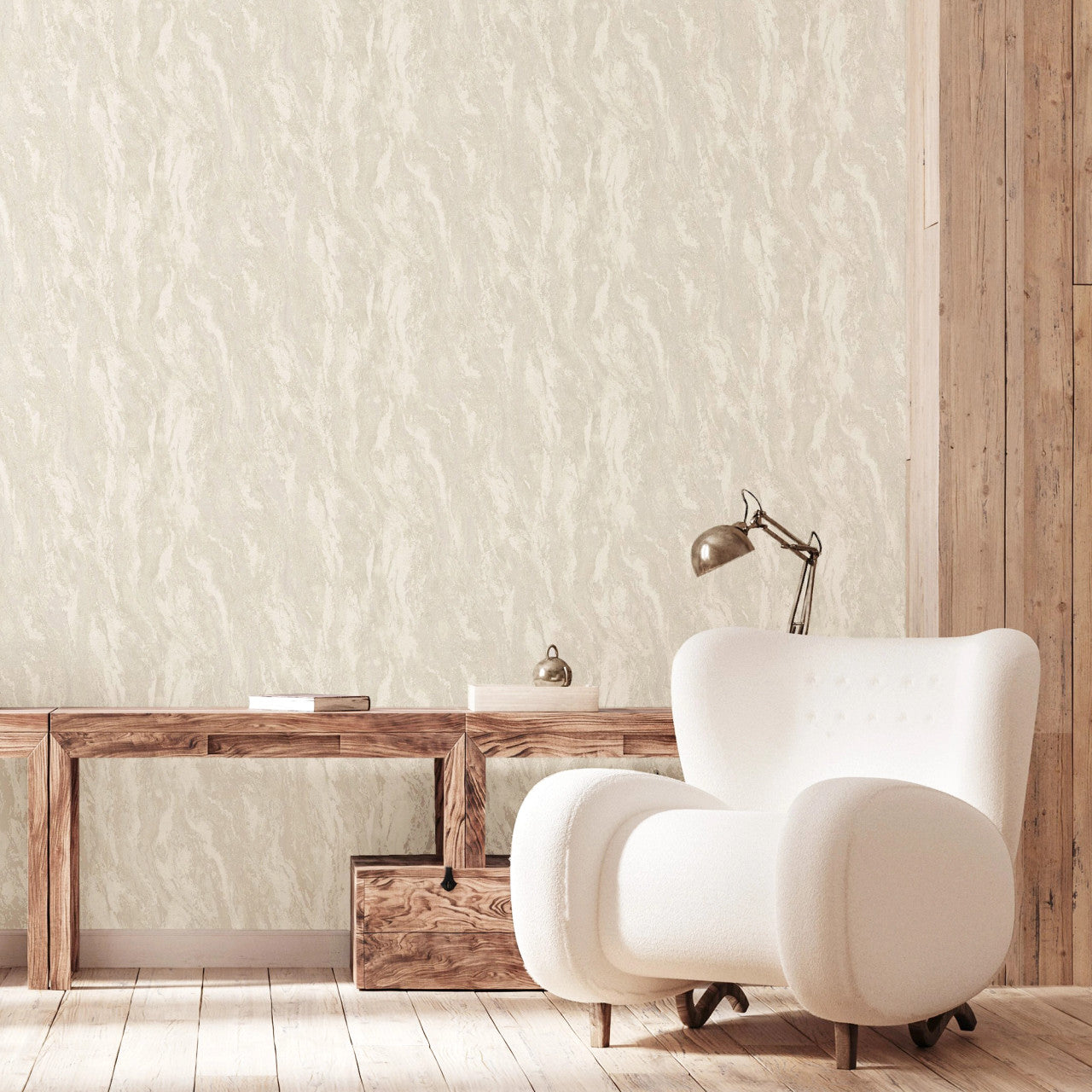 299100 Luxe Texture Pearl Wallpaper By Arthouse