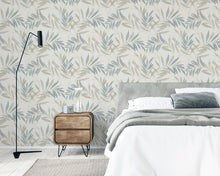 299300 Luxury Leaf Natural Grey Wallpaper By Arthouse