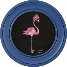 Punk Rocks Fiona on Charcoal Black Framed Art Prints by Brand McKenzie