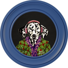 Fine China Dylan on Charcoal Black Framed Art Prints by Brand McKenzie