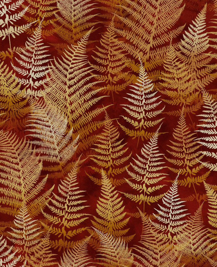 120402 Woodland Fern Wallpaper by Clarissa Hulse