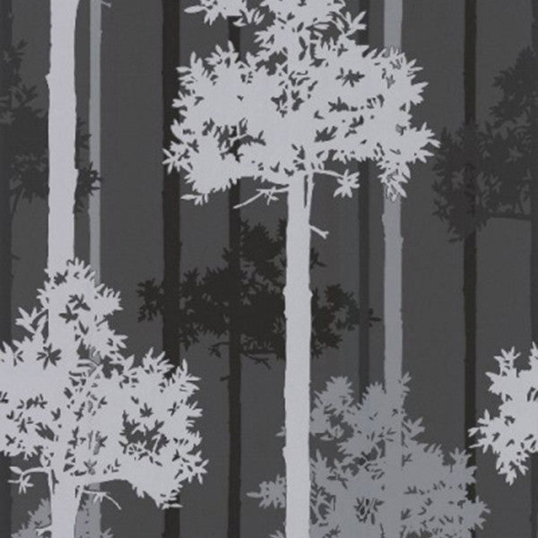 30-439 Superfresco Easy Poise Nottingham Silver Grey and Black Wallpaper by Graham & Brown