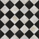3000001 Marble Chess Black/white/grey Tiles Wallpaper by Coordonné