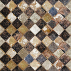 3000002 Solera Chess Black/brown Tiles Wallpaper by Coordonné
