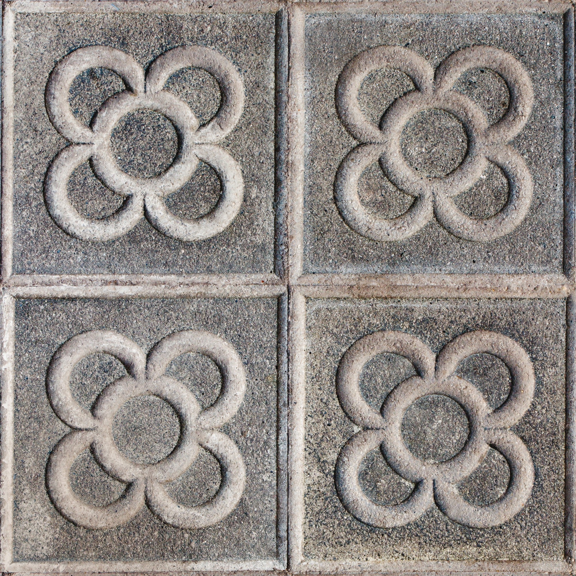 3000021 Clover White/grey Tiles Wallpaper by Coordonné