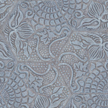 3000023 Dragon Flower Blue/navy Tiles Wallpaper by Coordonné