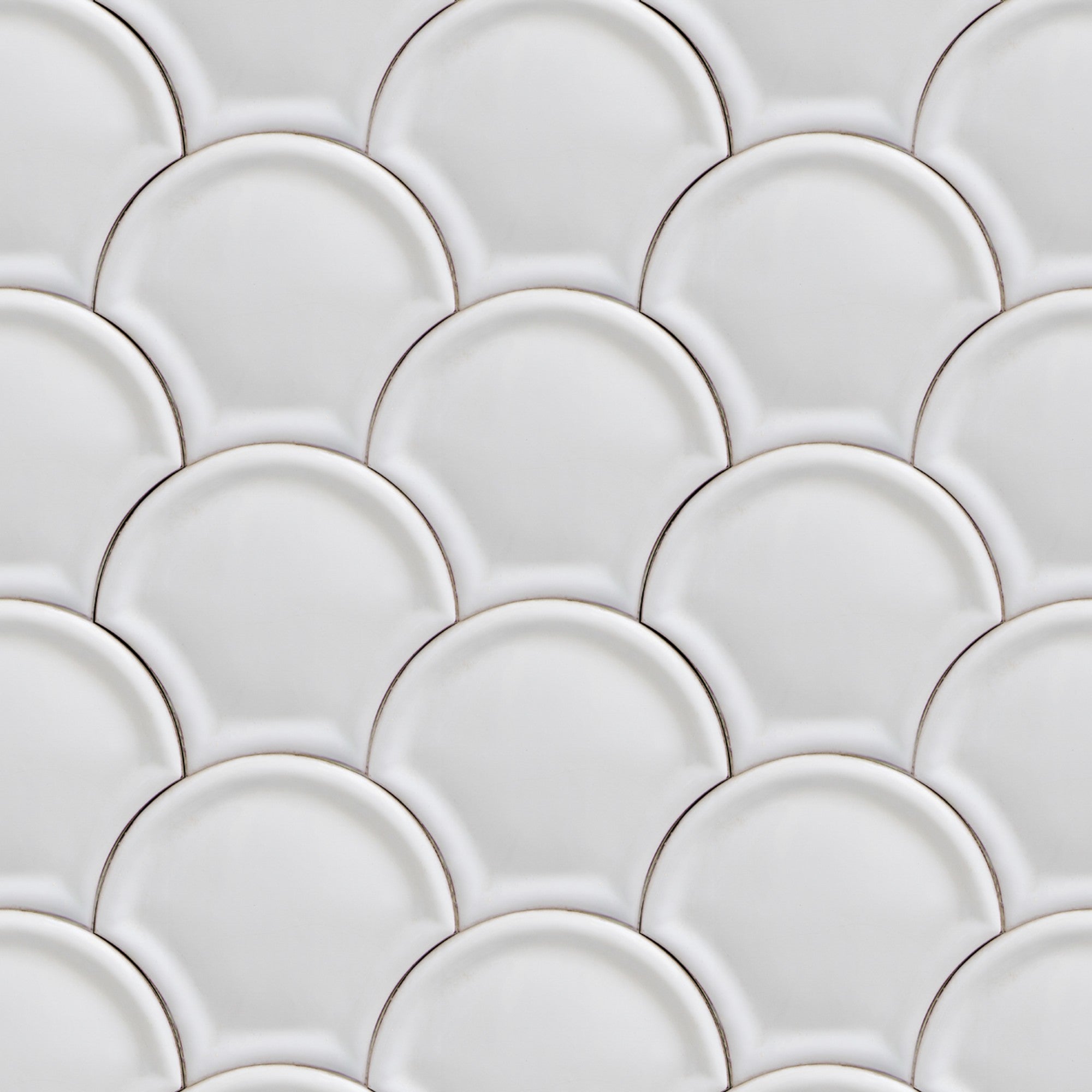 3000024 Scales White/grey Tiles Wallpaper by Coordonné