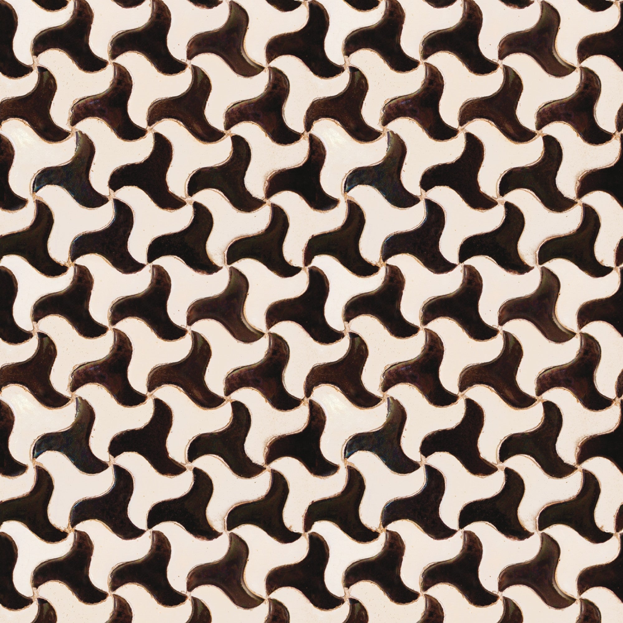 3000032 Cadiz Black/white/grey Tiles Wallpaper by Coordonné