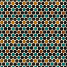 3000034 Flamenco Green/yellow/orange Tiles Wallpaper by Coordonné