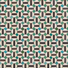 3000036 Toro Green/black Tiles Wallpaper by Coordonné
