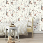 300048 Kids World Woodland Walk Wallpaper by Rasch