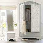 300205 ArtiStick White Washed Wood Wallpaper By Arthouse