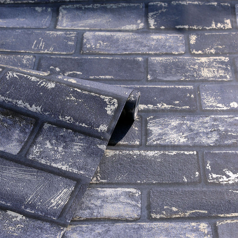 300207 ArtiStick Metallic Brick Wallpaper By Arthouse