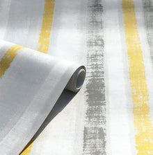 300214 ArtiStick Painted Stripe Wallpaper By Arthouse