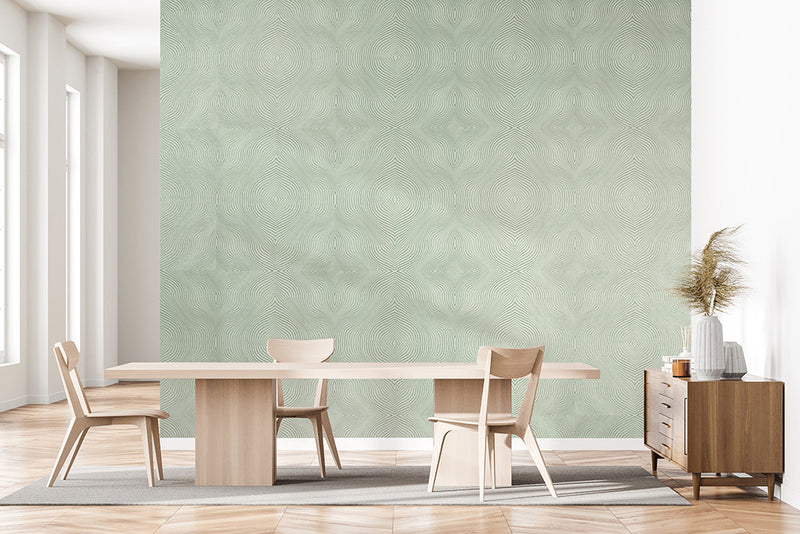 30029 Wasabi Green Passion Orche Gold Slow Living Wallpaper By Hohenberger