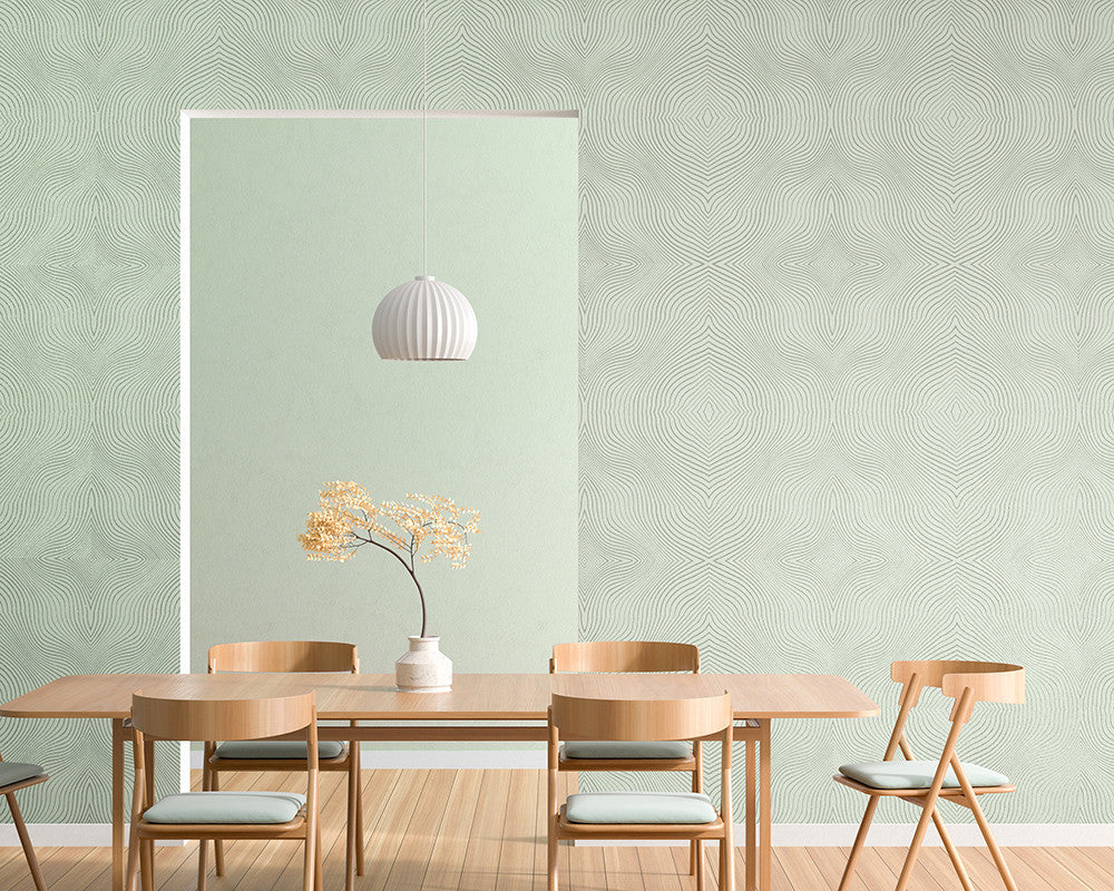 30032 Frost Mint Flow Frost Mint Slow Living Wallpaper By Hohenberger