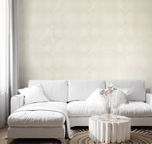 30035 Linen White Flow Linen white Slow Living Wallpaper By Hohenberger