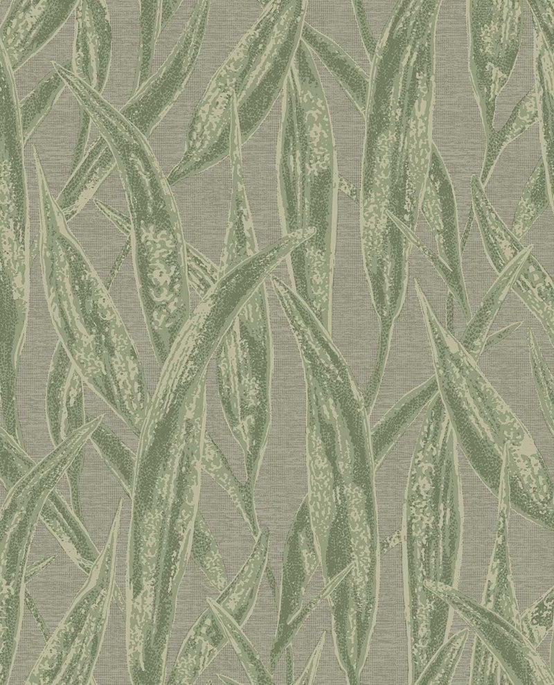 300803 Coral Green Wallpaper by Eijffinger