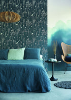 300814 Seagrass Blue Wallpaper by Eijffinger