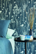 300814 Seagrass Blue Wallpaper by Eijffinger